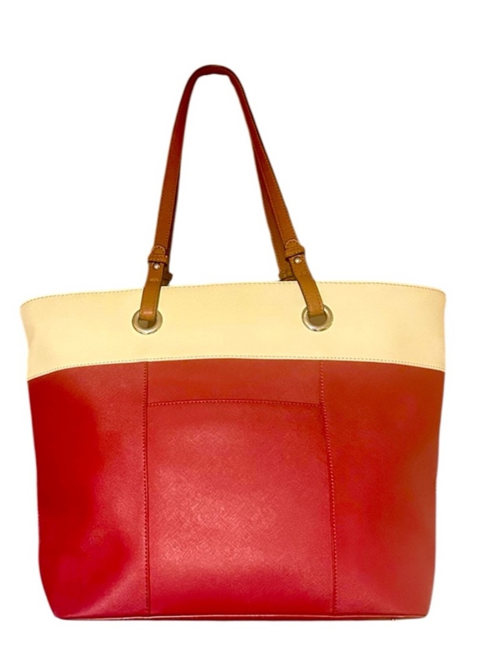Wilson’s Genuine Leather Red Tote Bag